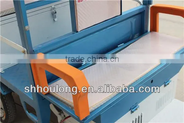 ROMAI 850w passenger e-rickshaw with roof