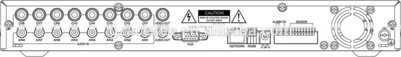 ACESEE 8CH NVR With OEM Service 2SATA P2P NVR