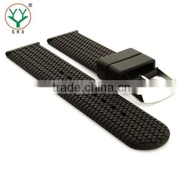 Hot sale tyre 22mm custom made watch straps
