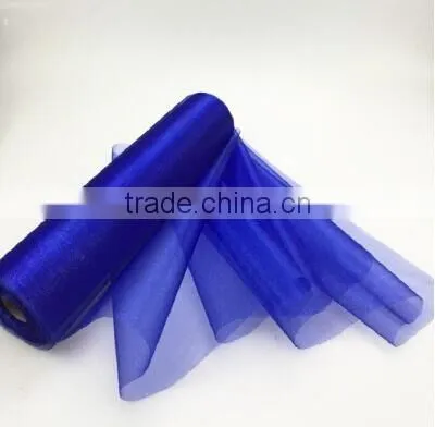 25M X 29CM Organza Roll Sash Chair Bows Table Runner Sashes Swags For Wedding