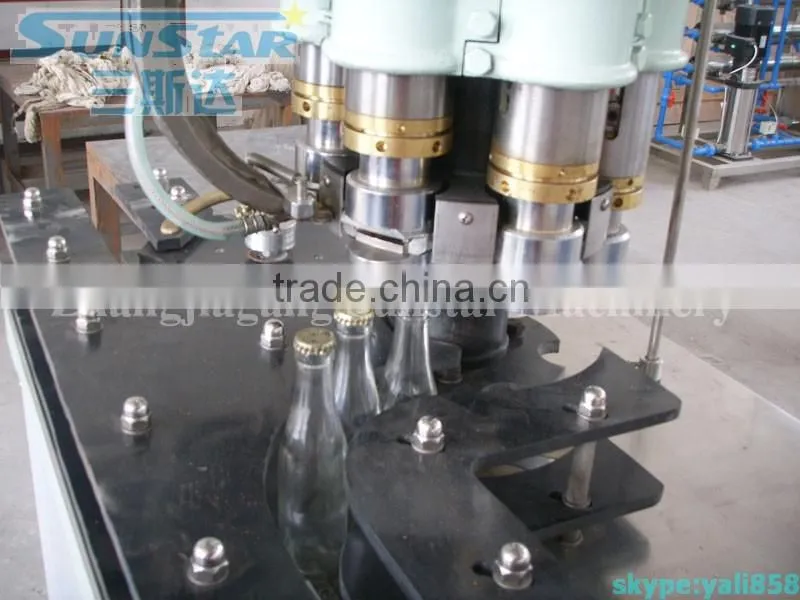Crown Cap Sealing Plant 2000bph