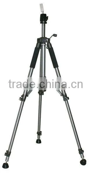 professional salon training metal head display stand