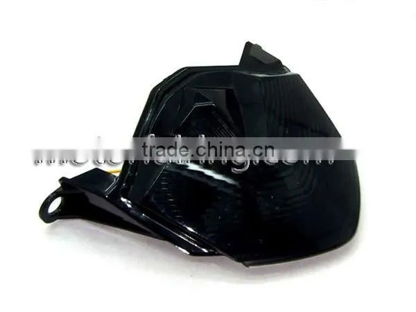ZX-6R Plastic tail lights/Motorcycle Smoke LED tail light for Kawasaki ZX6R 09-11