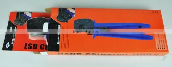 New type hand crimping tool for non-insulated cable links 0.5~10mm2, A-0510TD high quality flat nose plier hand tools brand LSD