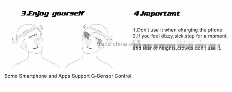Hot Factory google cardboard virtual reality glasses vr 3d headset