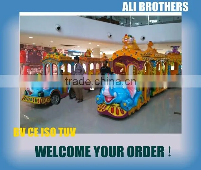 electric train shoppibng mall rides christmas fun train