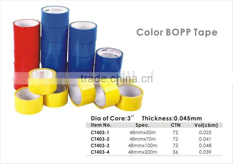 Transparent Color Rainbow Tape.