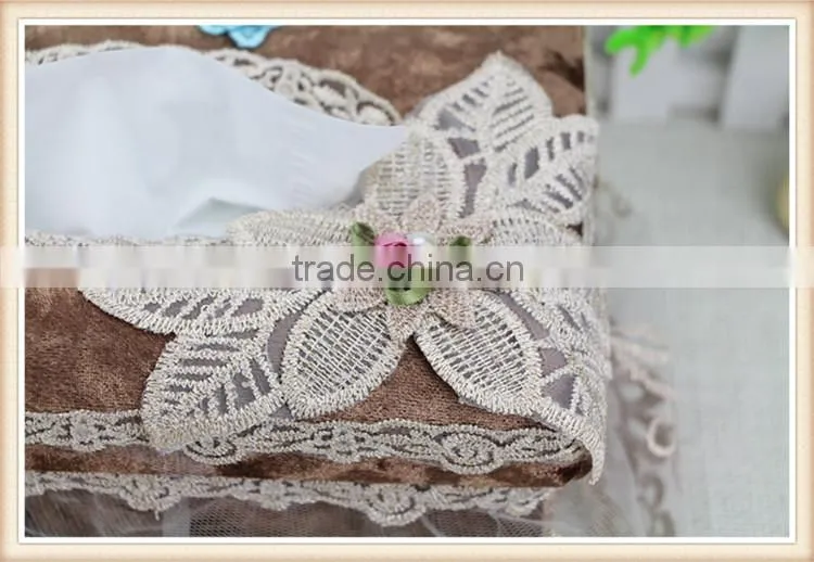 Bear decoration royal tissue box