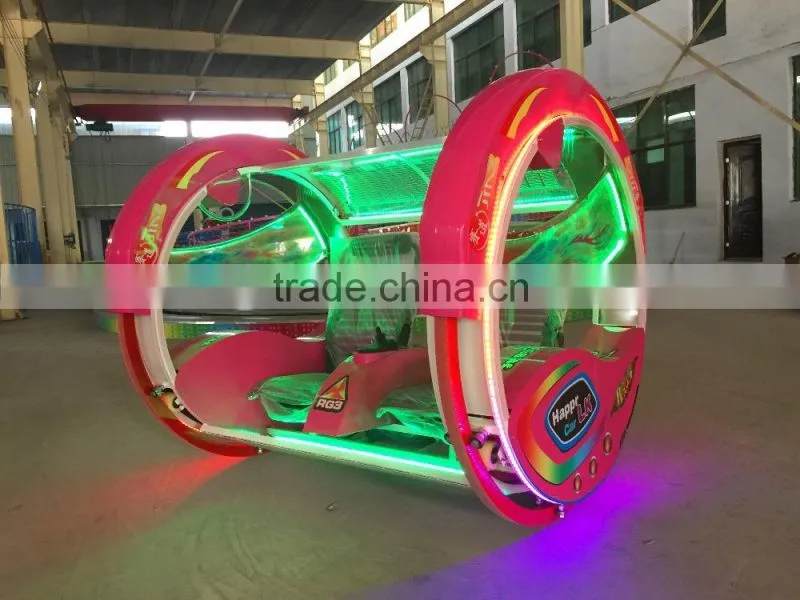 kermis trailer mounted 360 wheel rotating amusement park le bar car/happy car rides / carnival rides