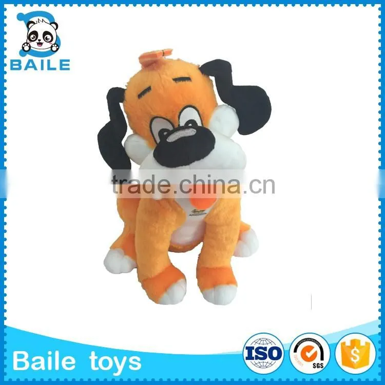 OEM custom stuffed plush animal dog toy