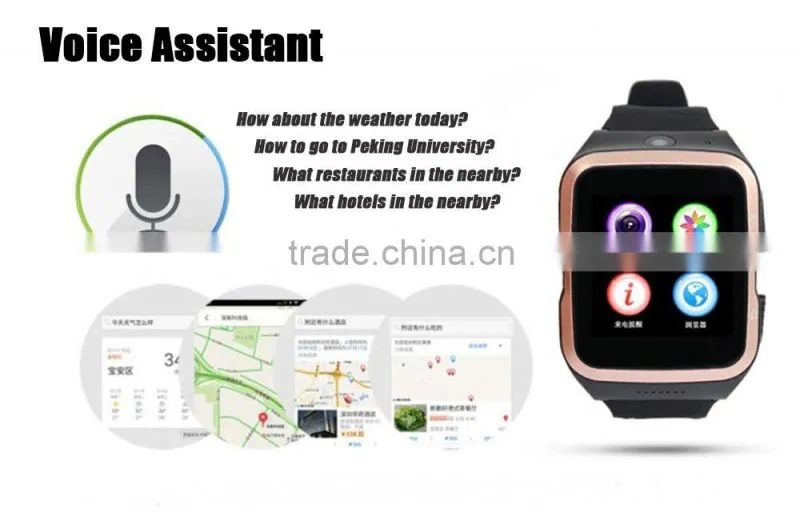 3G Smart Watch S83 Clock Sync Notifier buit-in Camera Support Sim Card smartwatch for Apple iPhone Android Phone PK DM365 DZ09