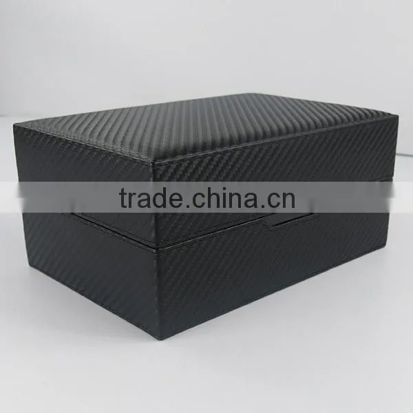Huaxi High Glossy PU Rectangular Watch Display Cases