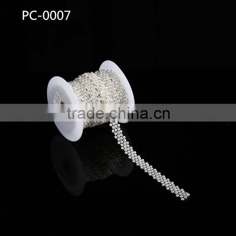 2016 newest fancy design crystal rhinestone chain trim