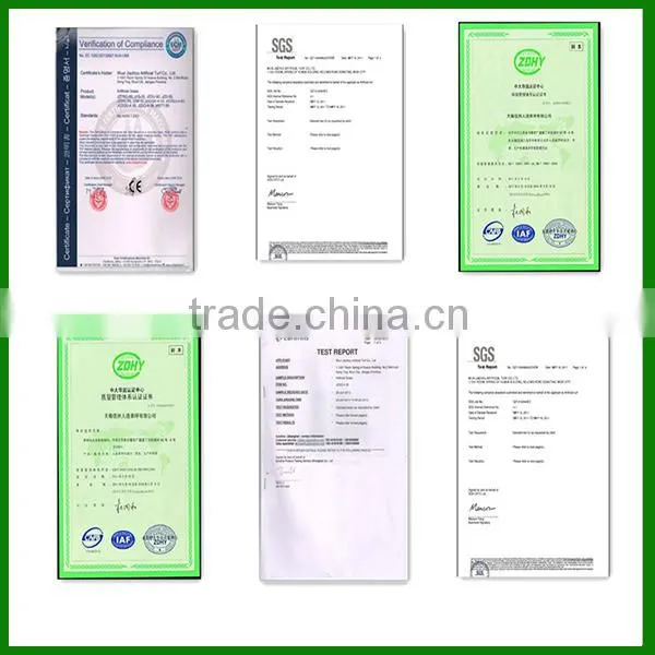 High quality chinese tennis court artificial grass