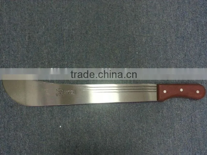 WOODEN HANDLE MACHETE