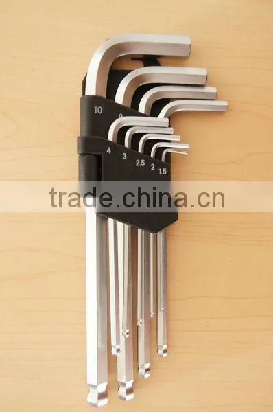 9PCS Ball Head Key Wrench Set/Ball Head Allen Key Wrench