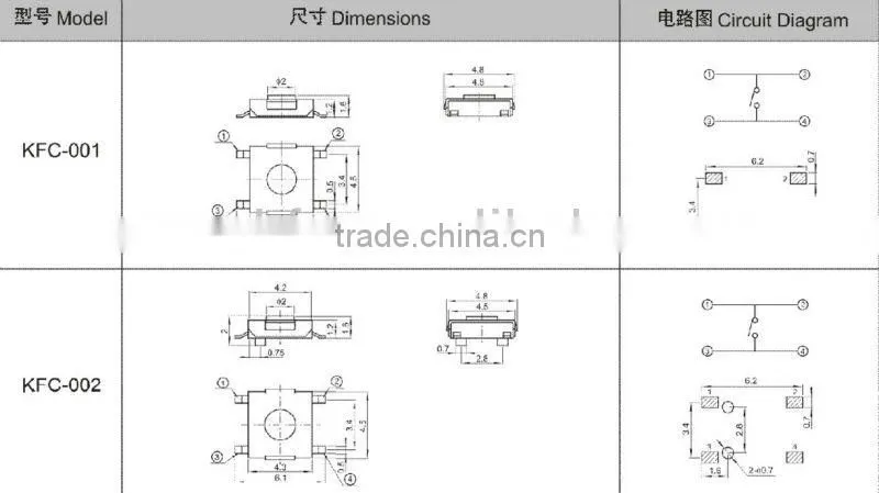mini tact switch
