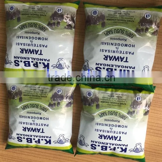automatic milk / yogurt / water / lassi / juice packer machine with Photocell Monitoring
