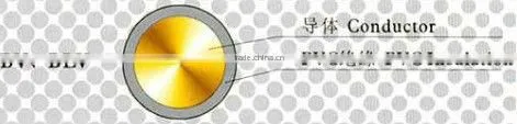 PVC insulated Aluminum conductor electrical wire cable BLV
