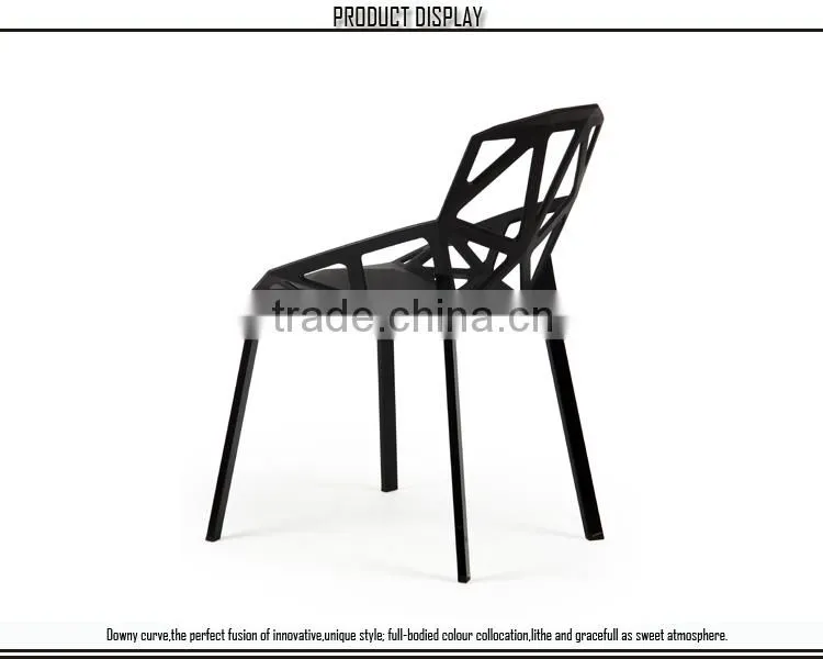 PP red blak red plastic beach chair
