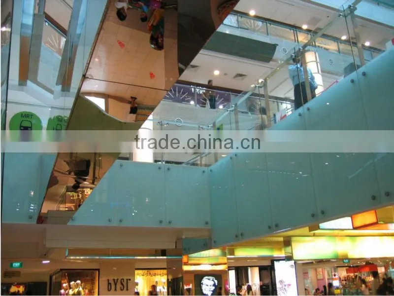 Glass railing/glass railing/steel glass railing