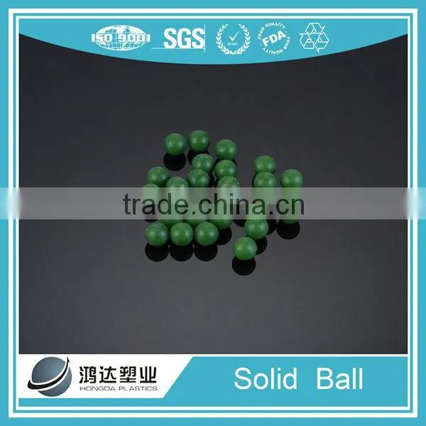 PP material red solid color balls