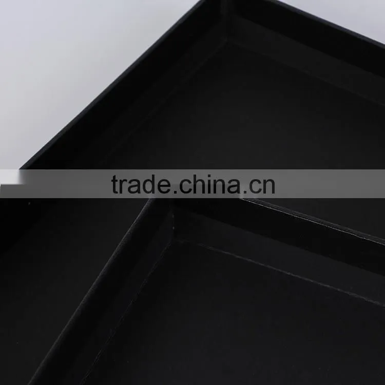 Black Cardboard Gift Package Hard Gift Paper Box