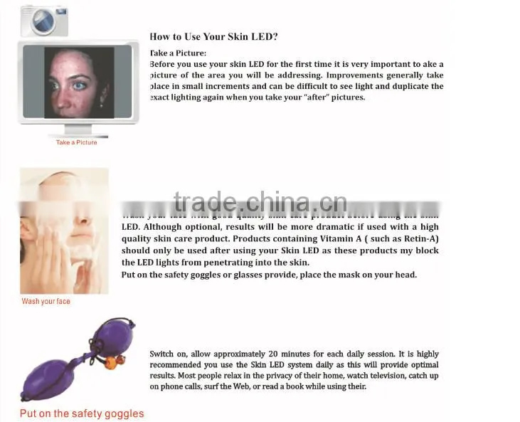 2016 Factory wholesale facial mask pdt led photon colors led lights face mask for sale