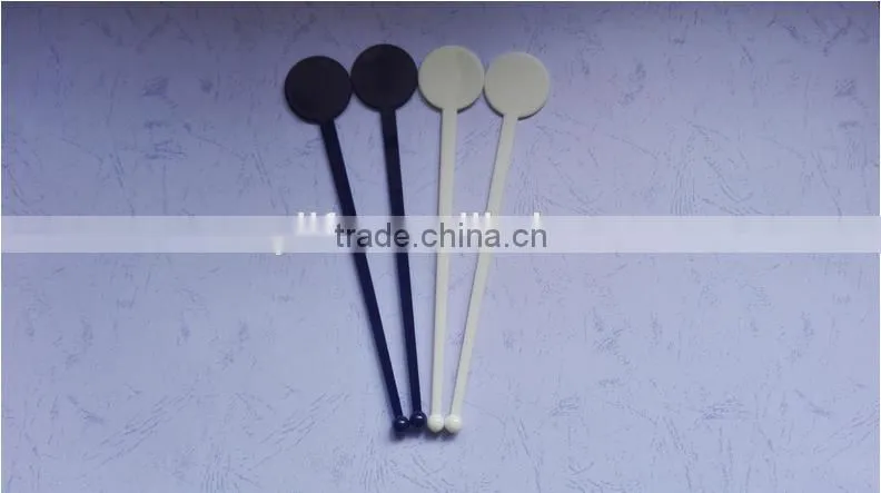 Best quality disposable custom-made cocktail plastic sticker party drink stirrer