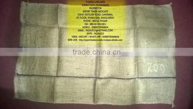 CUT SIZE BINOLA JUTE BAGS