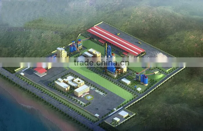 300-6000t/h Complete Cement Production Line Equipments