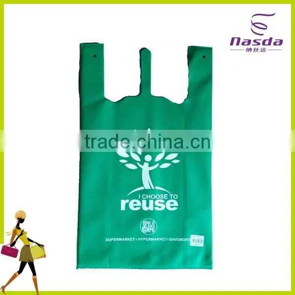 eco grocery nonwoven T-shirt bag