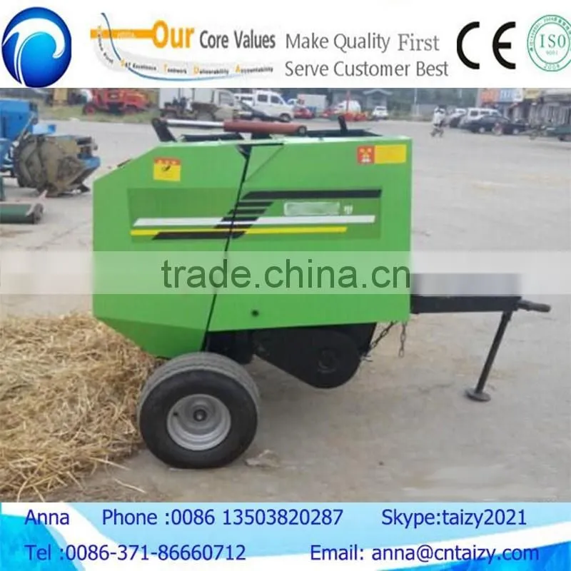 2016 China best selling mini round hay baler