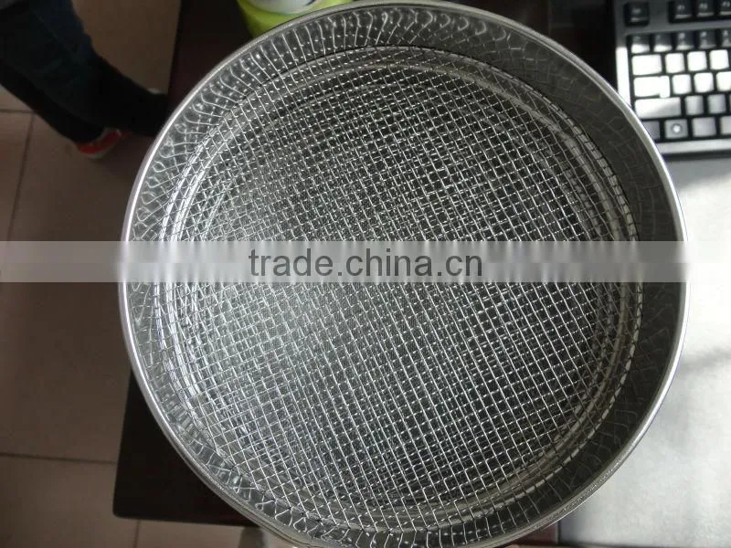 good quality test sieve stainless steel woven wire mesh sieve standard test sieve
