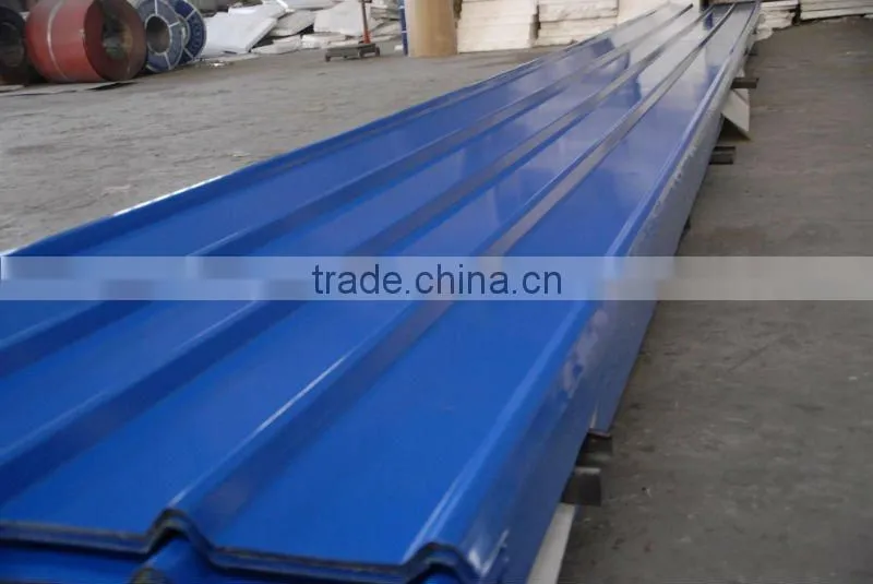 PPGL/PPGL ASTM A653 waved steel roofing