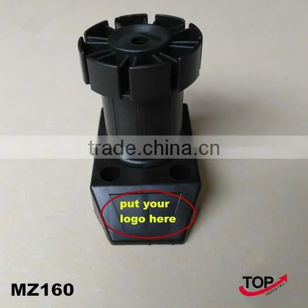 heavy duty plastic height adjustable plastic kitchen cabinet legs