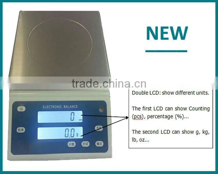 3kg 0.01g electronic compact scale similar mettler toledo