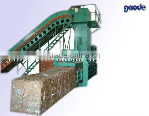 hydraulic recycling waste paper press machine