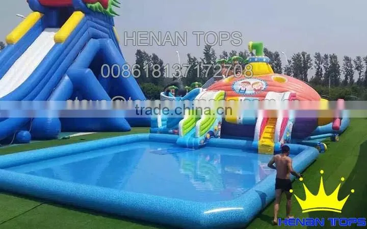 6 Passenger Pedal Boat Seesaw And Slide High Quality Water Park