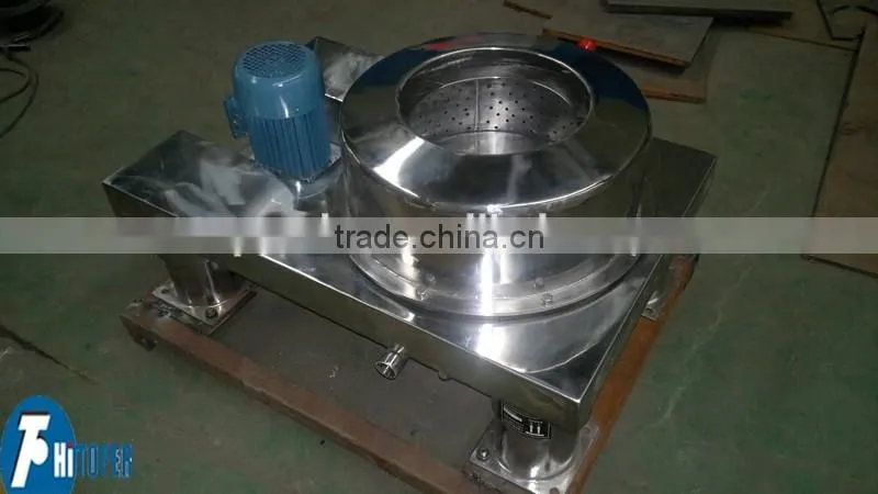 Manual feed and discharge type centrifuge with beauty centrifuge prices