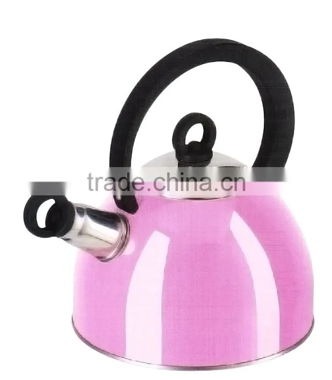 2016 high quality 1.5/2.0/2.5/3.0/3.5/4.0L Mirror Polished whistling kettle stainless steel tea water kettle