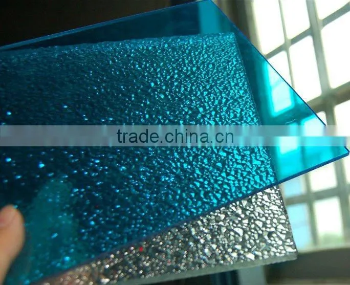 Environmental Plastic Pc Embossed Sheet