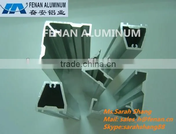 Anodized Aluminium Window Profile Construction Aluminium
