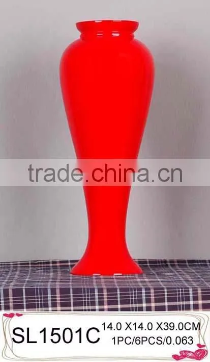 The artistic fiberglass flower vases flower vase
