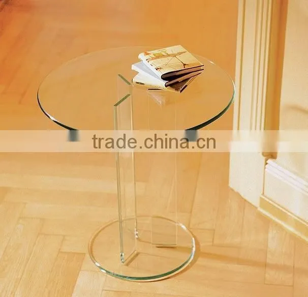Transparent Acrylic Round Table In New Design