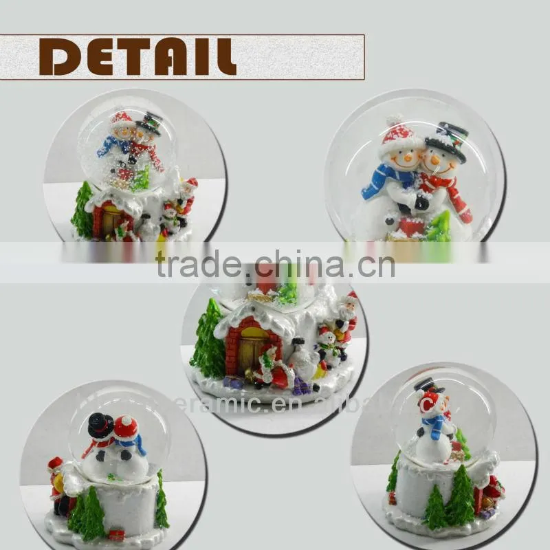 Snowman water ball souvenir