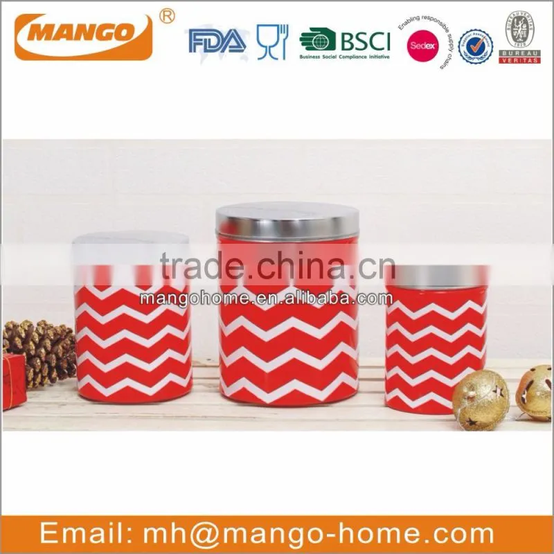 Unqiue Metal Bread bin biscuits tea coffee sugar canister sets