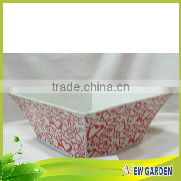 Attractive Price Round Handicraft Plastic Flower Hanging Pots,Sticker Planter