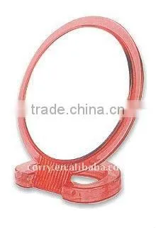 Plastic cheap desktop & transparent cosmetic Mirror