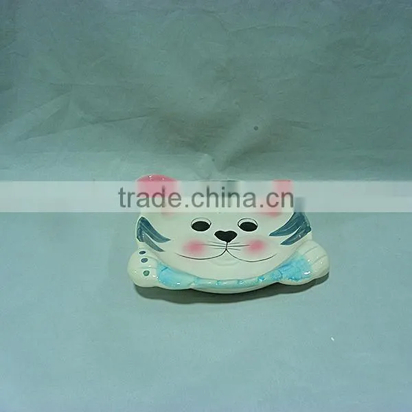 Lovely Ceramic Animal Shape Cat Bowls